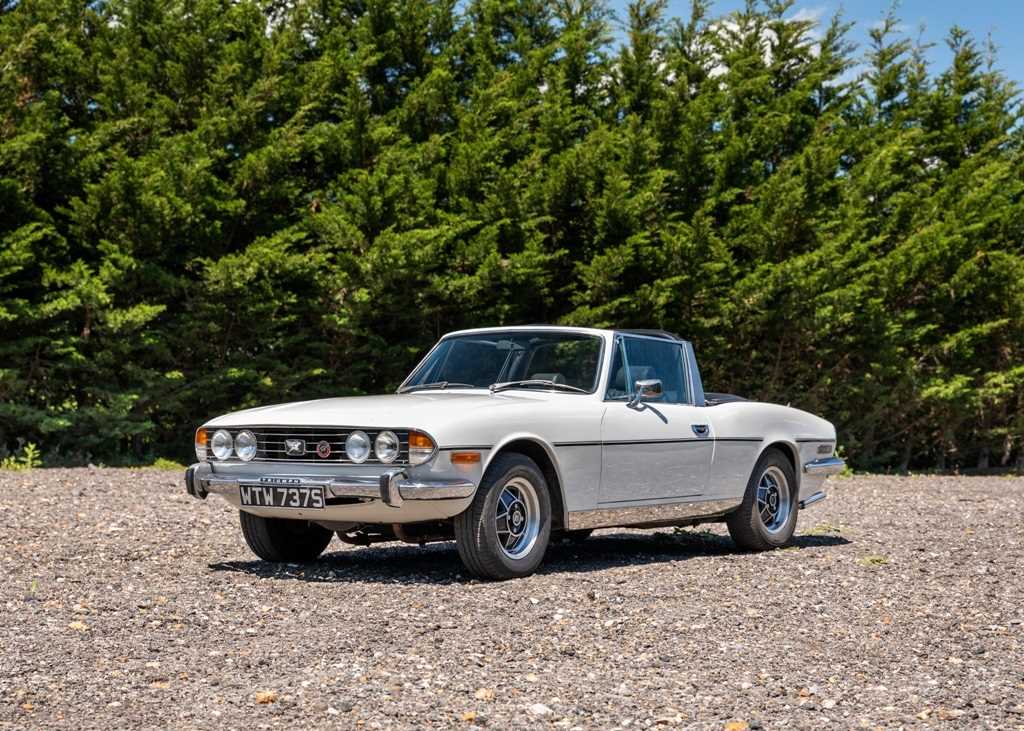 Click for high resolution Lot 122 - 1977 Triumph Stag