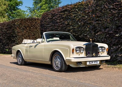 Lot 177 - 1984 Rolls-Royce  Corniche Convertible