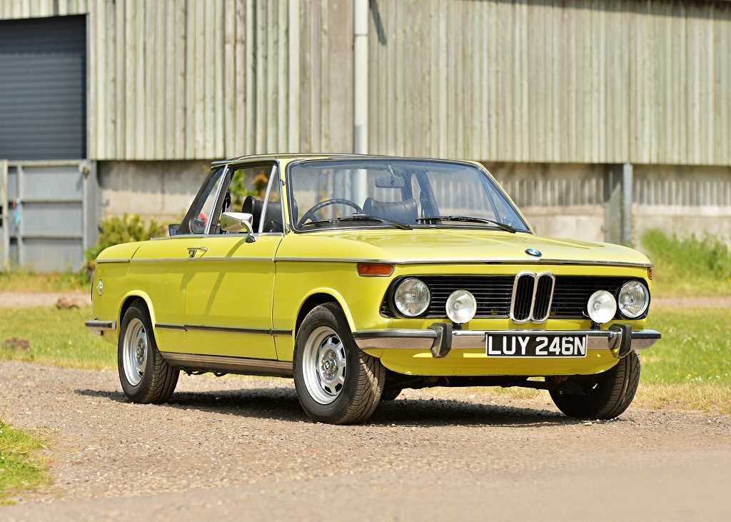 Click for high resolution Lot 195 - 1974 BMW 2002 Tii Cabriolet