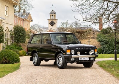 Lot 245 - 1991 Range Rover CSK