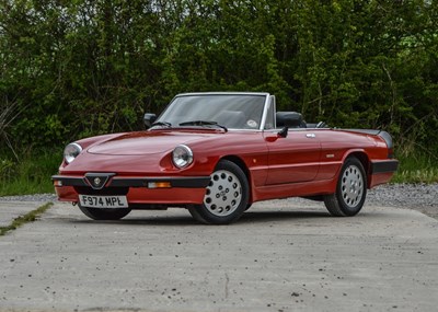 Lot 136 - 1988 Alfa Romeo 2000 Spider Veloce