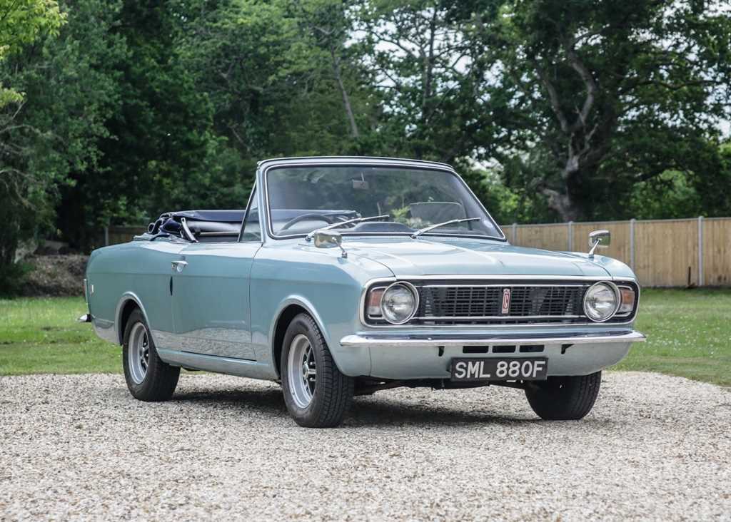 Click for high resolution Lot 128 - 1967 Ford Cortina Mk. II 1500GT Crayford Convertible