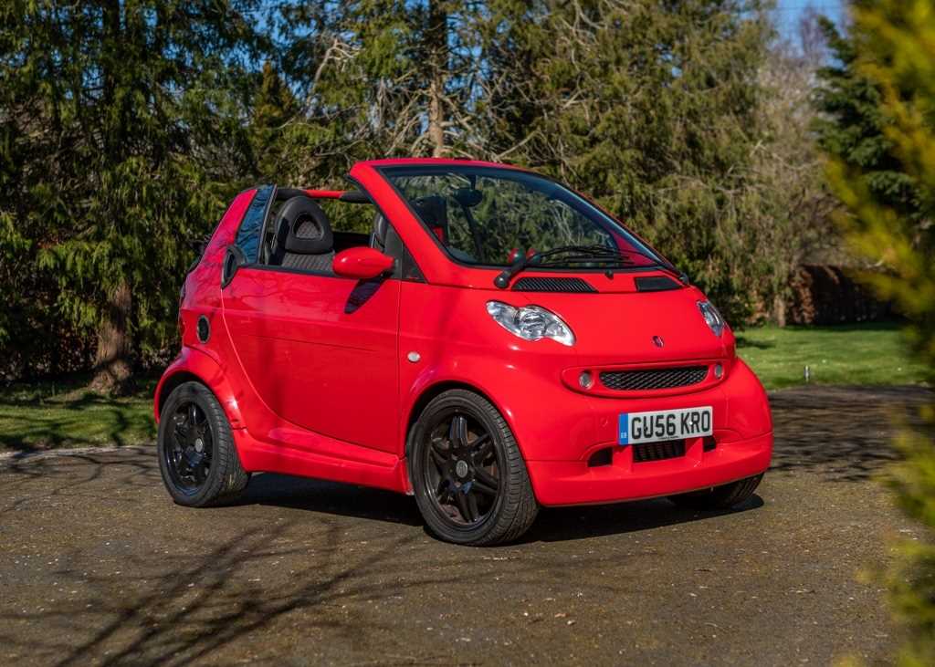 Lot 174 - 2006 Smart Fortwo Convertible Brabus Red