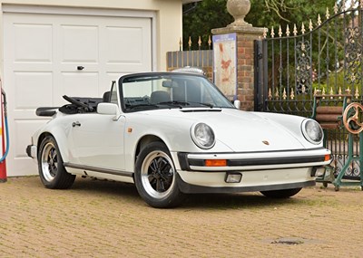 Lot 213 - 1983 Porsche  911 SC Cabriolet (3.0 Litre)