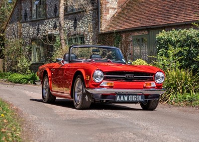 Lot 250 - 1972 Triumph TR6