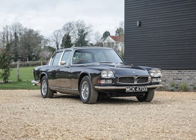 Lot 244 - 1968 Maserati  Quattroporte Series II