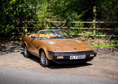 Lot 251 - 1981 Triumph  TR7