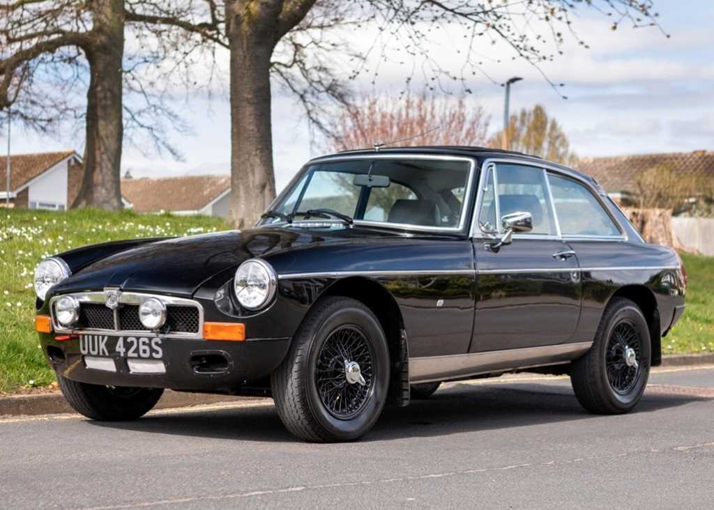 Click for high resolution Lot 133 - 1978 MG B GT