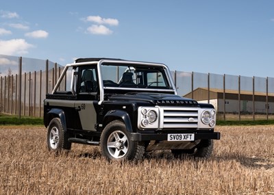 Lot 193 - 2009 Land Rover Defender SVX 60th Anniversary Limited Edition