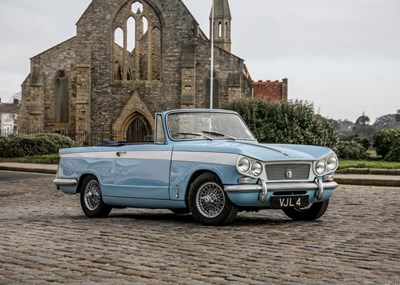 Lot 206 - 1963 Triumph Vitesse Convertible