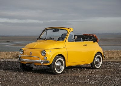 Lot 239 - 1972 Fiat 500 Cabriolet by Supern