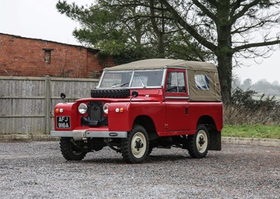 Lot 265 - 1963 Land Rover  Series IIA