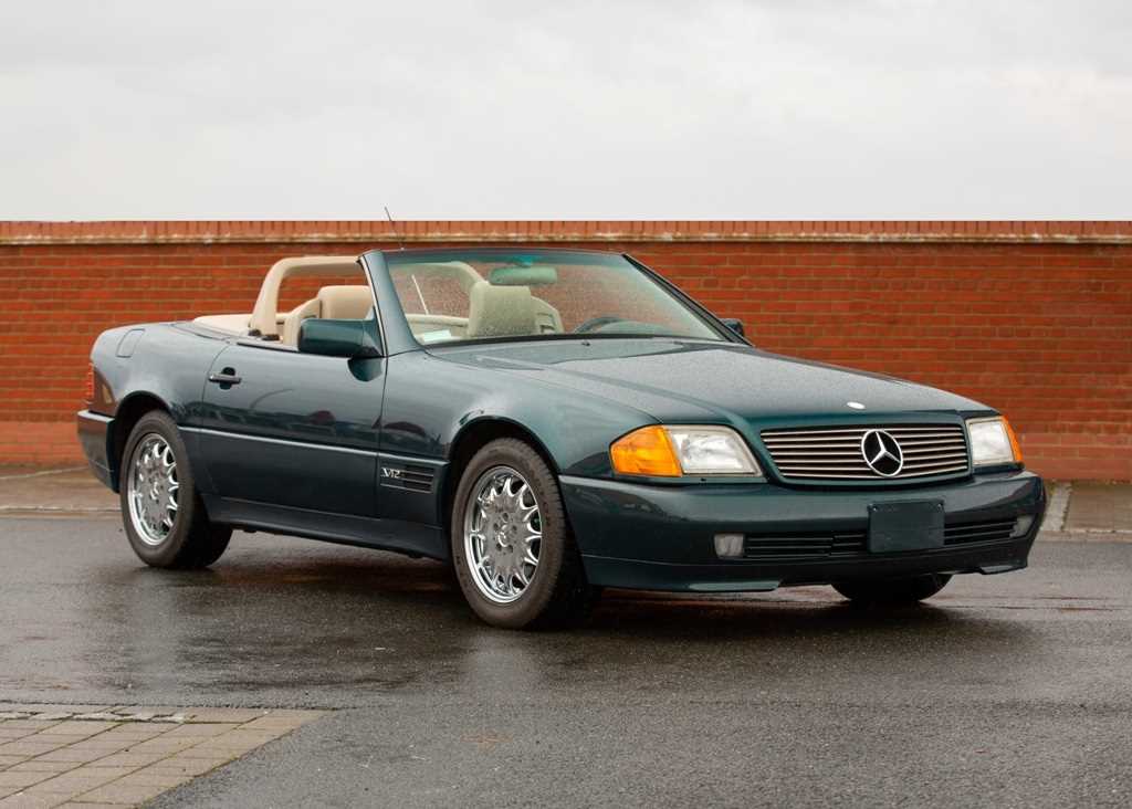 Click for high resolution Lot 169 - 1994 Mercedes-Benz SL 600 Roadster