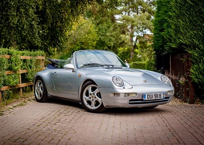 Lot 140 - 1995 Porsche  911/993 Carrera Convertible