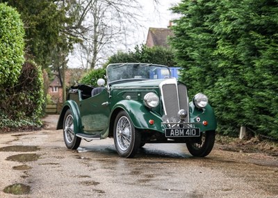 Lot 276 - 1936 Standard Avon Special Tourer