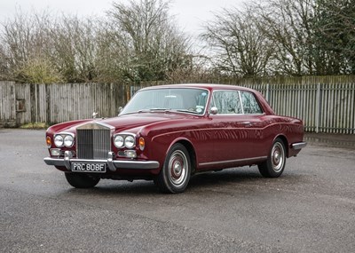 Lot 202 - 1967 Rolls-Royce  Two-Door Mulliner Park Ward