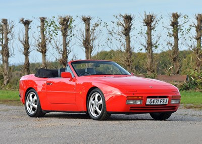 Lot 353 - 1989 Porsche  944 S2 Cabriolet