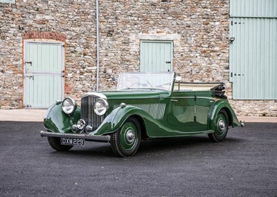 Lot 326 - 1937 Bentley  4 1/4 All Weather 'Wide Body' Tourer by Vandan Plas