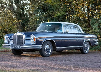 Lot 350 - 1967 Mercedes-Benz 220 SE Coupé