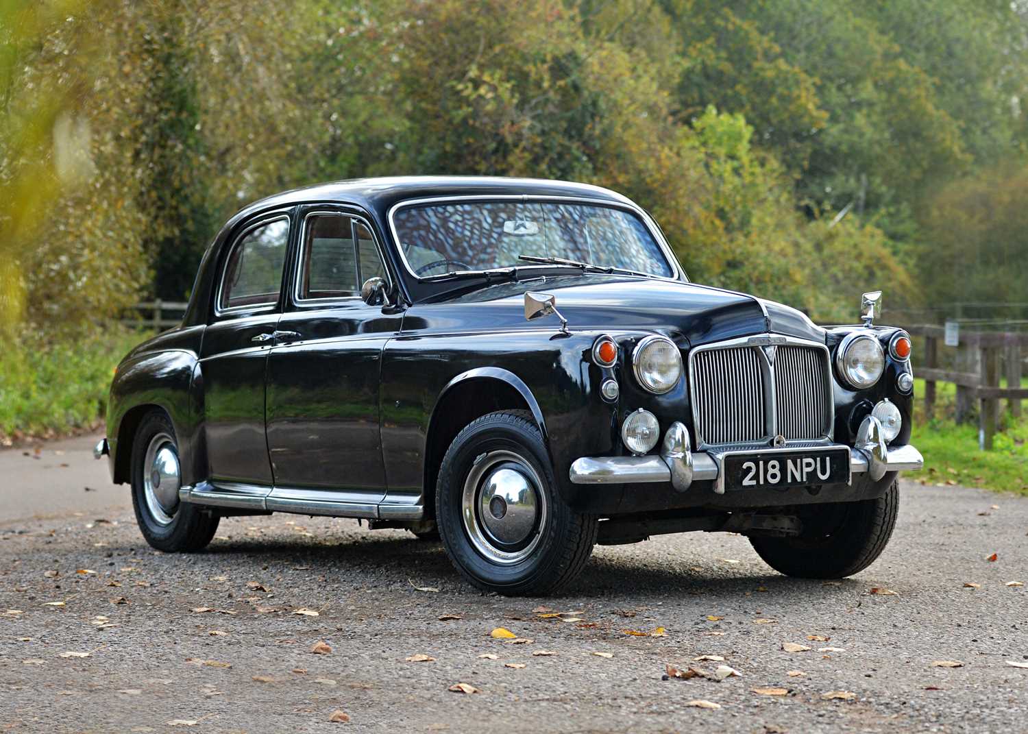 Click for high resolution Lot 215 - 1959 Rover P4 75 Mk. II
