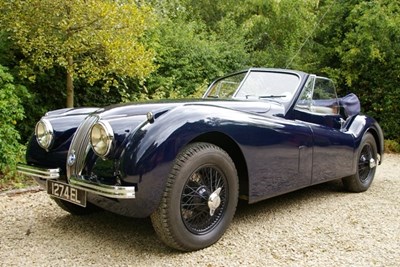 Lot 334 - 1954 Jaguar XK120 Drophead Coupe