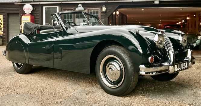 Lot 315 - 1955 Jaguar XK140 Drophead Coupé