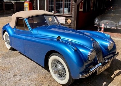 Lot 362 - 1954 Jaguar XK120 Drophead Coupé