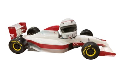 Lot 77 - A large scale model of a formula 1 race car