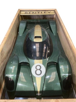 Lot 88 - A display model of the 2001 Le Mans Bentley Speed 8