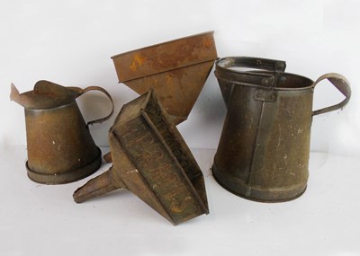 Lot 3 - Six Two-gallon petrol cans