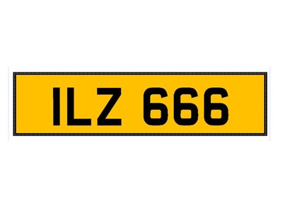 Lot 24 - Personal registration ILZ 666