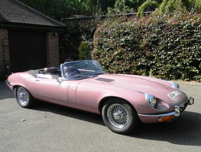 Lot 338 - 1973 Jaguar E Type V12 Roadster