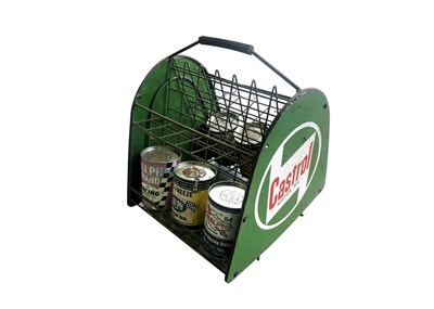 Lot 92 - A Castrol oil can carrier
