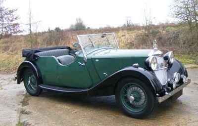 Lot 371 - 1938 Riley 12/4 Adelphi Open Tourer