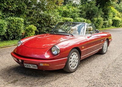 Lot 288 - 1992 Alfa Romeo Spyder S4 by Pininfarina