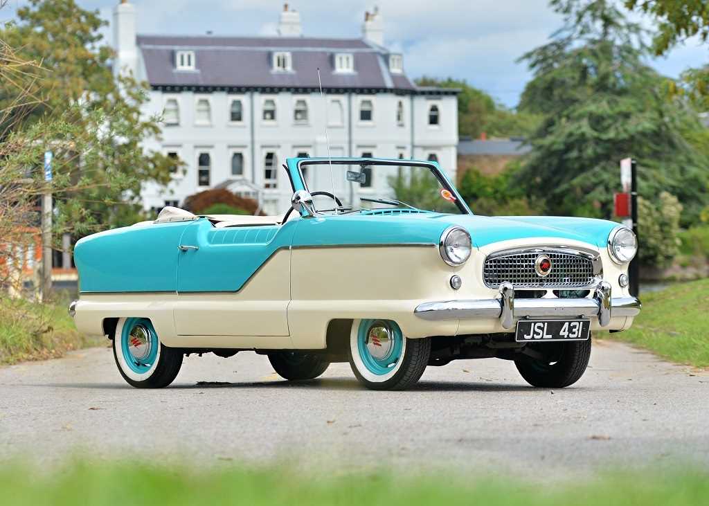 Click for high resolution Lot 117 - 1957 Austin Metropolitan Convertible