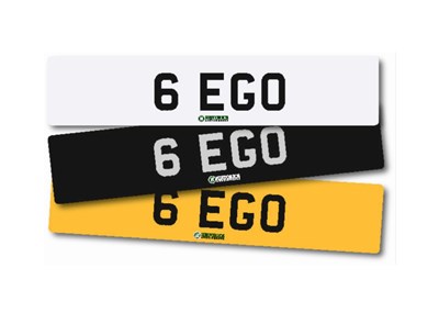 Lot 125 - Number Plate 6 EGO