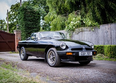 Lot 130 - 1979 MGB Roadster