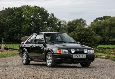 Lot 141 - 1991 Ford  Escort Mk. IV RS Turbo