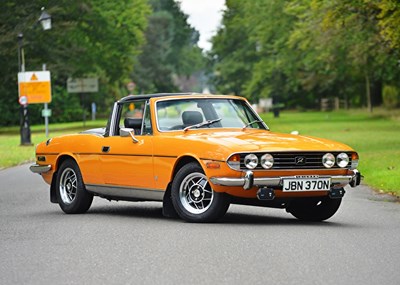 Lot 201 - 1975 Triumph Stag