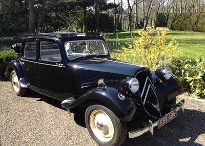 Lot 180 - 1953 Citroën Traction Avant Decouvrable