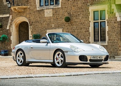 Lot 238 - 2003 Porsche 911 (996) Carrera 4S Cabriolet Tiptronic