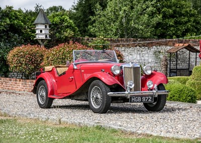 Lot 253 - 1950 MG  TD