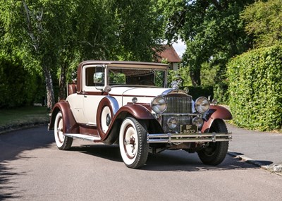 Lot 118 - 1930 Packard 733 RS Coupé