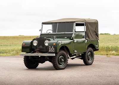 Lot 124 - 1950 Land Rover Series I 80"