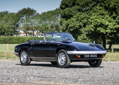 Lot 248 - 1969 Lotus  Elan 4 SE Drophead Coupé