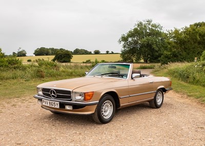 Lot 242 - 1983 Mercedes-Benz  500 SL Roadster