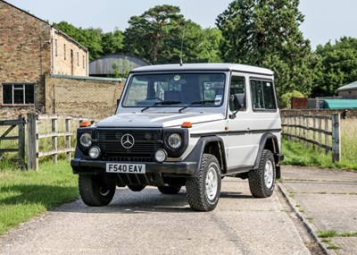 Lot 266 - 1989 Mercedes-Benz  G-Wagon 300GD