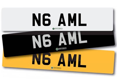 Lot 213 - Number Plate N6 AML