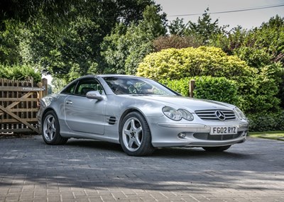 Lot 277 - 2002 Mercedes-Benz  500 SL Roadster